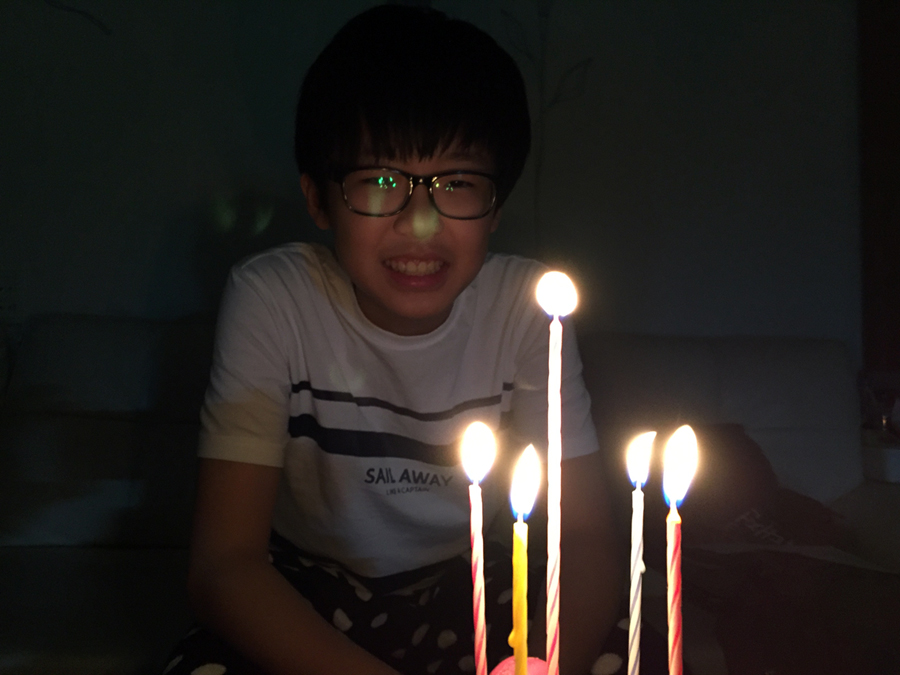 2016년 지민이 생일