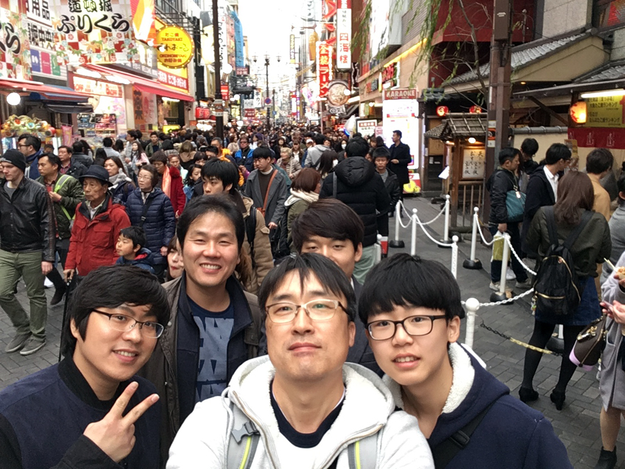 오사카 돗톤보리.